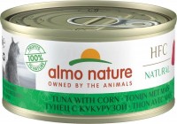 Zdjęcia - Karma dla kotów Almo Nature HFC Natural Tuna/Corn  70 g 6 pcs