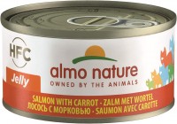 Корм для кішок Almo Nature HFC Jelly Salmon/Carrot  6 pcs