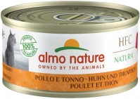 Zdjęcia - Karma dla kotów Almo Nature HFC Natural Chicken/Tuna 70 g  48 pcs