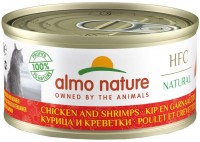 Фото - Корм для кішок Almo Nature HFC Natural Chicken/Shrimps  70 g 48 pcs