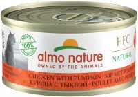 Фото - Корм для кішок Almo Nature HFC Natural Chicken/Pumpkin  70 g 48 pcs