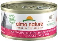 Корм для кішок Almo Nature HFC Natural Chicken/Liver  6 pcs