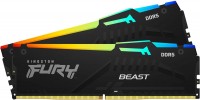 Оперативна пам'ять Kingston Fury Beast DDR5 RGB 2x8Gb KF556C40BBAK2-16