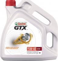 Фото - Моторне мастило Castrol GTX High Mileage 15W-40 5 л