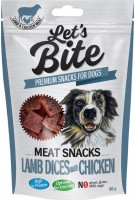 Корм для собак Brit Lets Bite Meat Snacks Lamb Dices with Chicken 80 g 