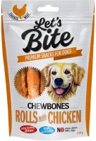 Фото - Корм для собак Brit Lets Bite Chewbones Rolls with Chicken 110 g 