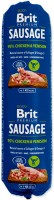 Фото - Корм для собак Brit Premium Sausage Chicken/Venison 0.8 kg 