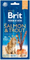 Корм для кішок Brit Premium Sticks with Salmon/Trout 100 g 