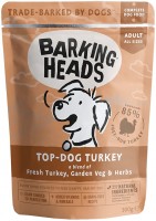 Karm dla psów Barking Heads Top Dog Turkey Pouch 300 g 1 szt.
