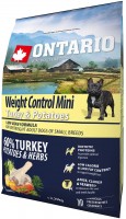 Karm dla psów Ontario Weight Control Mini Turkey/Potatoes 2.25 kg 