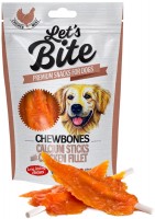 Фото - Корм для собак Brit Lets Bite Chewbones Calcium Sticks/Chicken Fillet 