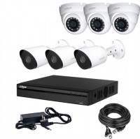 Zdjęcia - Zestaw do monitoringu Dahua HDCVI-33WD 2K KIT/HDD1000 