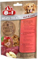 Karm dla psów 8in1 Meaty Treats Duck/Apple 0.05 kg 0.05 kg