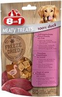 Karm dla psów 8in1 Meaty Treats Duck 0.05 kg
