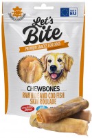 Zdjęcia - Karm dla psów Brit Lets Bite Chewbones Raw Hide/Cod Fish 130 g 3 szt.