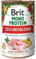 Zdjęcia - Karm dla psów Brit Mono Protein Czech Christmas Dinner 1 szt.