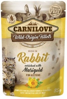 Karma dla kotów Carnilove Rich in Rabbit with Marigold 85 g 