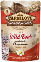 Karma dla kotów Carnilove Rich in Wild Boar with Chamomile 85 g 