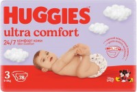 Pielucha Huggies Ultra Comfort 3 / 78 pcs 