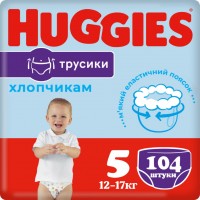 Zdjęcia - Pielucha Huggies Pants Boy 5 / 104 pcs 