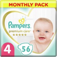 Фото - Підгузки Pampers Premium Care 4 / 56 pcs 