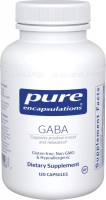 Фото - Амінокислоти Pure Encapsulations GABA 700 mg 60 cap 