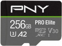 Zdjęcia - Karta pamięci PNY PRO Elite Class 10 U3 V30 microSDXC 256 GB