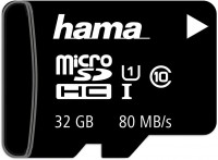 Zdjęcia - Karta pamięci Hama microSD Class 10 UHS-I 32 GB