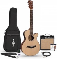 Гітара Gear4music 3/4 Single Cutaway Electro Acoustic Guitar Amp Pack 