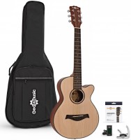 Zdjęcia - Gitara Gear4music 3/4 Single Cutaway Acoustic Guitar Pack 