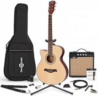 Гітара Gear4music Single Cutaway Left Handed Electro Acoustic Guitar Complete Pack 