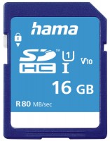 Zdjęcia - Karta pamięci Hama SD Class 10 UHS-I 16 GB