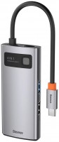 Czytnik kart pamięci / hub USB BASEUS Metal Gleam Series 4-in-1 Multifunctional Type-C Hub 