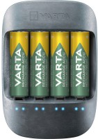 Фото - Зарядка для акумуляторної батарейки Varta Eco Charger + 4xAA 2100 mAh 