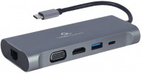 Кардридер / USB-хаб Cablexpert A-CM-COMBO7-01 