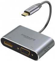 Фото - Кардридер / USB-хаб Promate MediaHub-C2 