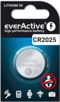 Акумулятор / батарейка everActive 1xCR2025 