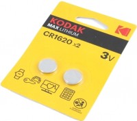 Акумулятор / батарейка Kodak 2xCR1620 Max 
