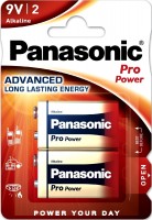 Фото - Акумулятор / батарейка Panasonic Pro Power 2xKrona 
