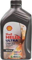 Фото - Моторне мастило Shell Helix Ultra SN Plus 0W-20 1 л