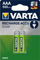 Акумулятор / батарейка Varta Rechargeable Accu 2xAAA 550 mAh 