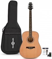 Gitara Gear4music Dreadnought Acoustic Guitar Accessory Pack 