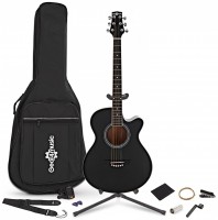 Zdjęcia - Gitara Gear4music Single Cutaway Acoustic Guitar Complete Pack 