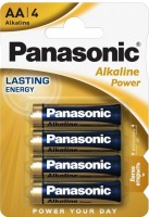 Акумулятор / батарейка Panasonic Alkaline Power 4xAA 