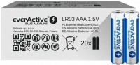 Акумулятор / батарейка everActive Blue Alkaline 40xAAA 