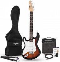 Gitara Gear4music 3/4 LA Left Handed Electric Guitar Amp Pack 