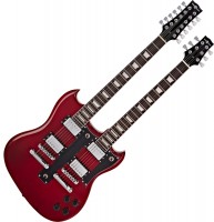 Gitara Gear4music Brooklyn Double Neck Guitar 