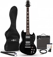 Електрогітара / бас-гітара Gear4music Brooklyn Electric Guitar 15W Amp Pack 