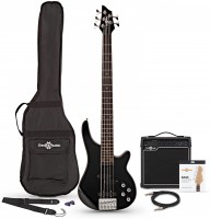 Gitara Gear4music Chicago 5 String Bass Guitar 15W Amp Pack 