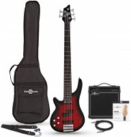 Zdjęcia - Gitara Gear4music Chicago 5 String Left Handed Bass Guitar 15W Amp Pack 